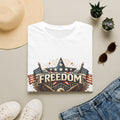 Freedom Eagle Patriotic T-Shirt | American Flag Graphic Tee Gift for Him
