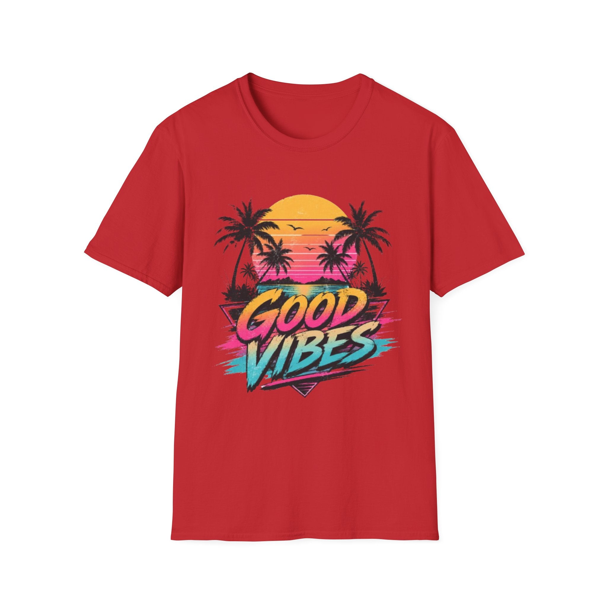 Good Vibes Palm Sunset T-Shirt