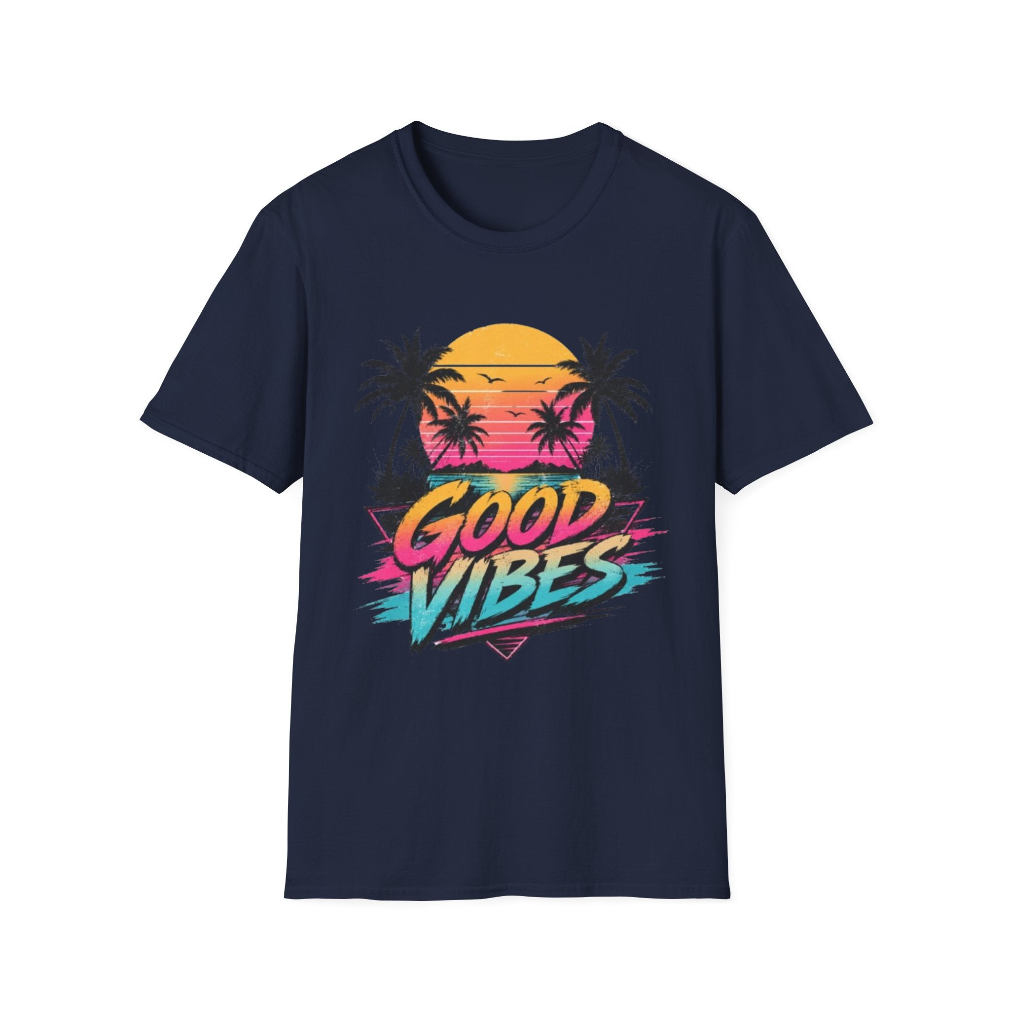 Good Vibes Palm Sunset T-Shirt