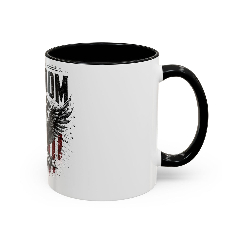 Freedom Eagle Kaffeetasse – Patriotische Americana 11/15oz Akzenttasse