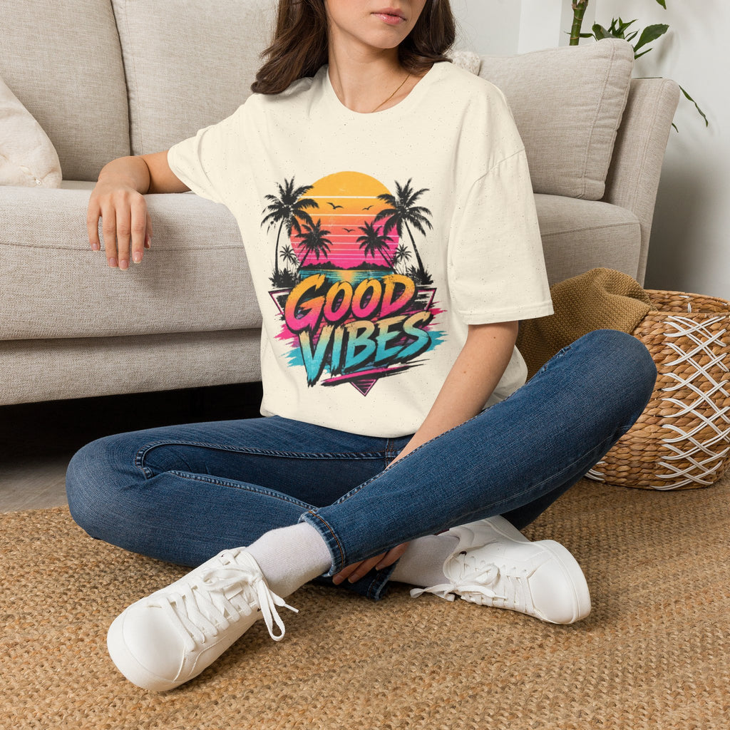 Good Vibes Palm Sunset T-Shirt