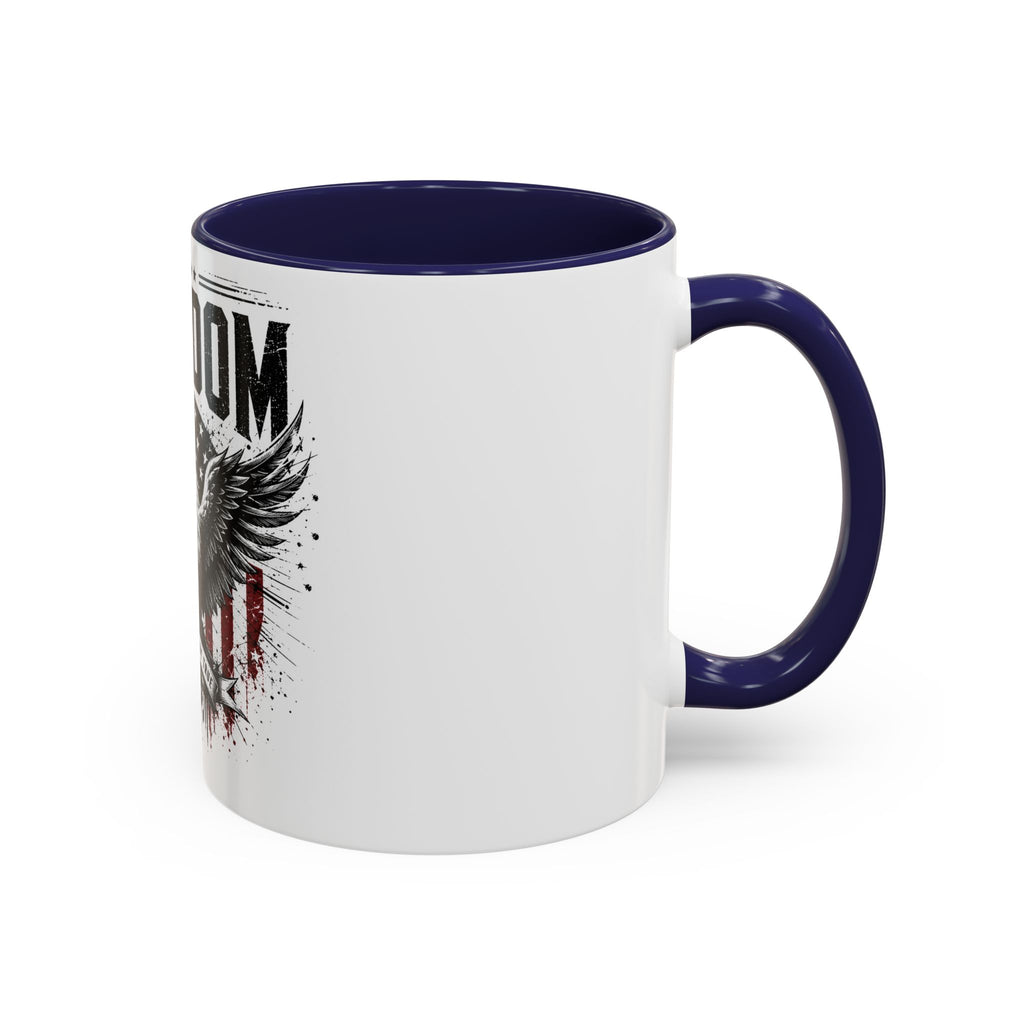 Freedom Eagle Kaffeetasse – Patriotische Americana 11/15oz Akzenttasse