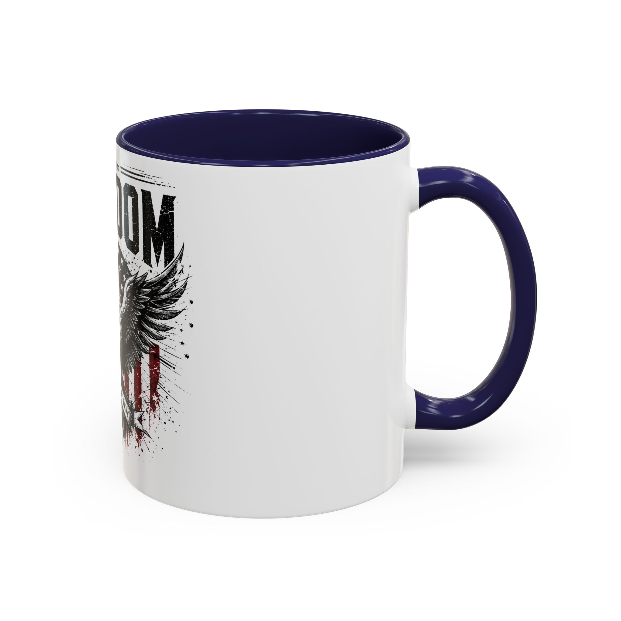 Freedom Eagle Coffee Mug — Patriotic Americana 11/15oz Accent Mug