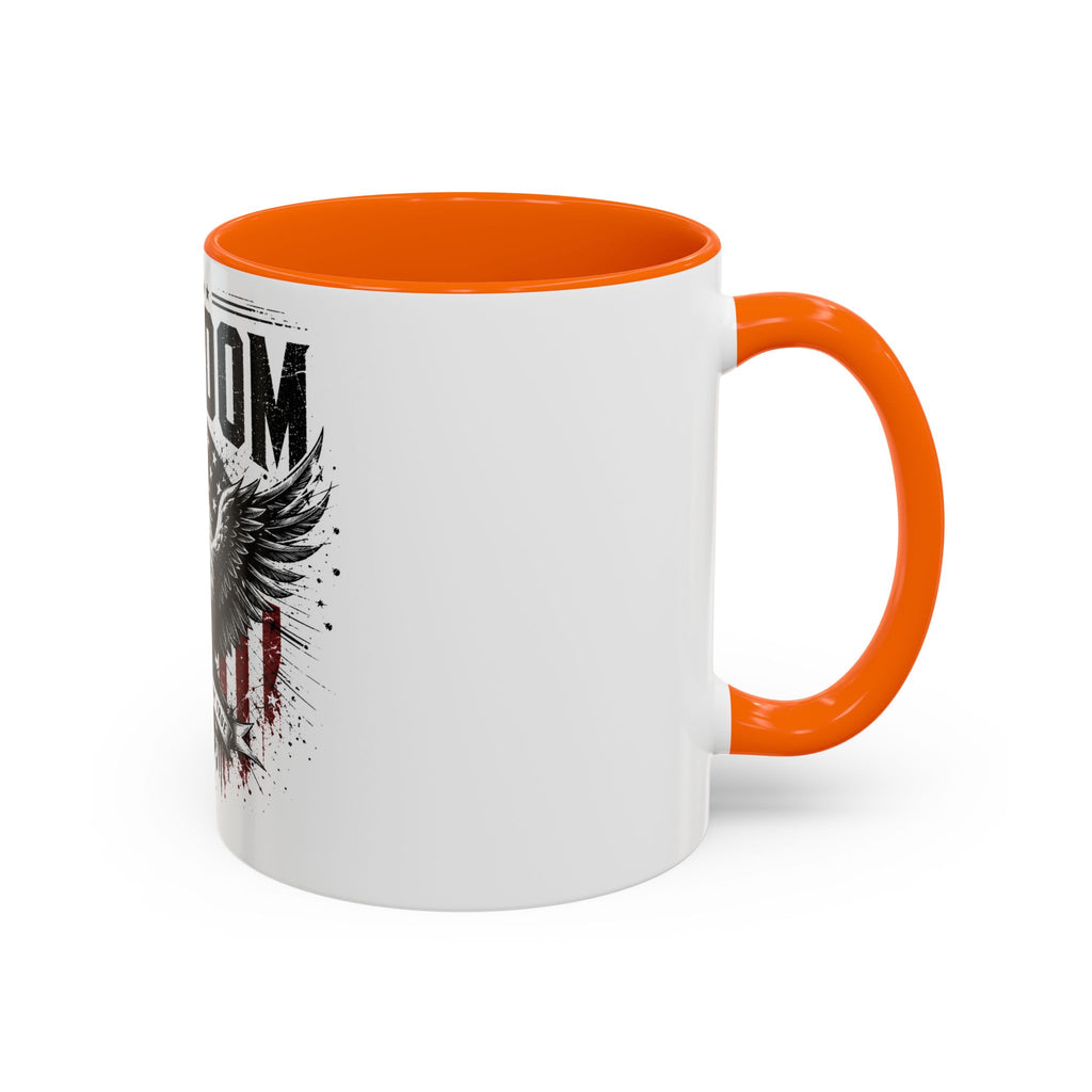 Freedom Eagle Kaffeetasse – Patriotische Americana 11/15oz Akzenttasse