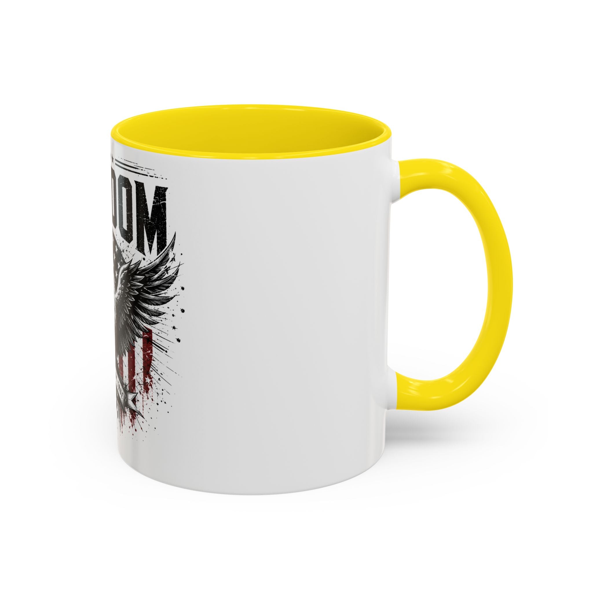Freedom Eagle Kaffeetasse – Patriotische Americana 11/15oz Akzenttasse