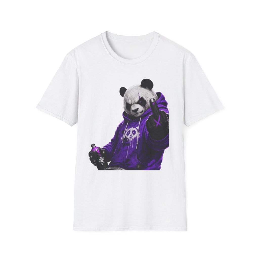 Panda Skull Hoodie Graphic T-Shirt
