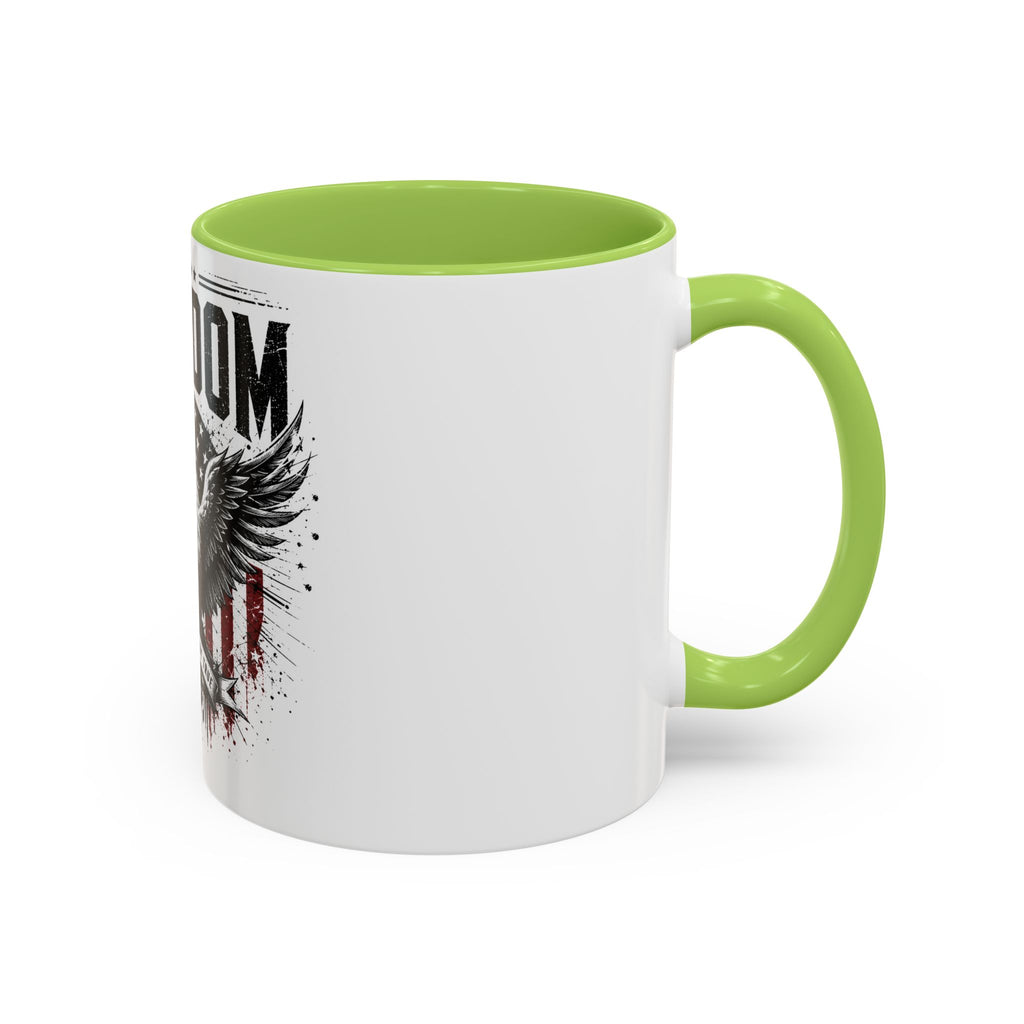 Freedom Eagle Kaffeetasse – Patriotische Americana 11/15oz Akzenttasse