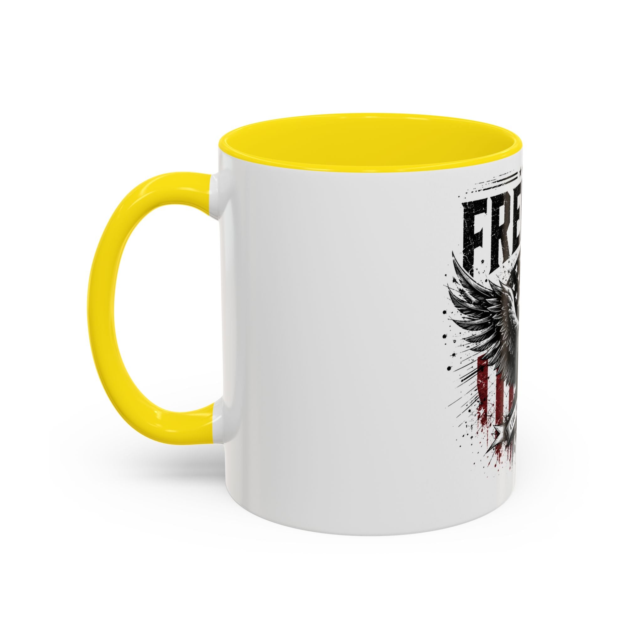 Freedom Eagle Kaffeetasse – Patriotische Americana 11/15oz Akzenttasse