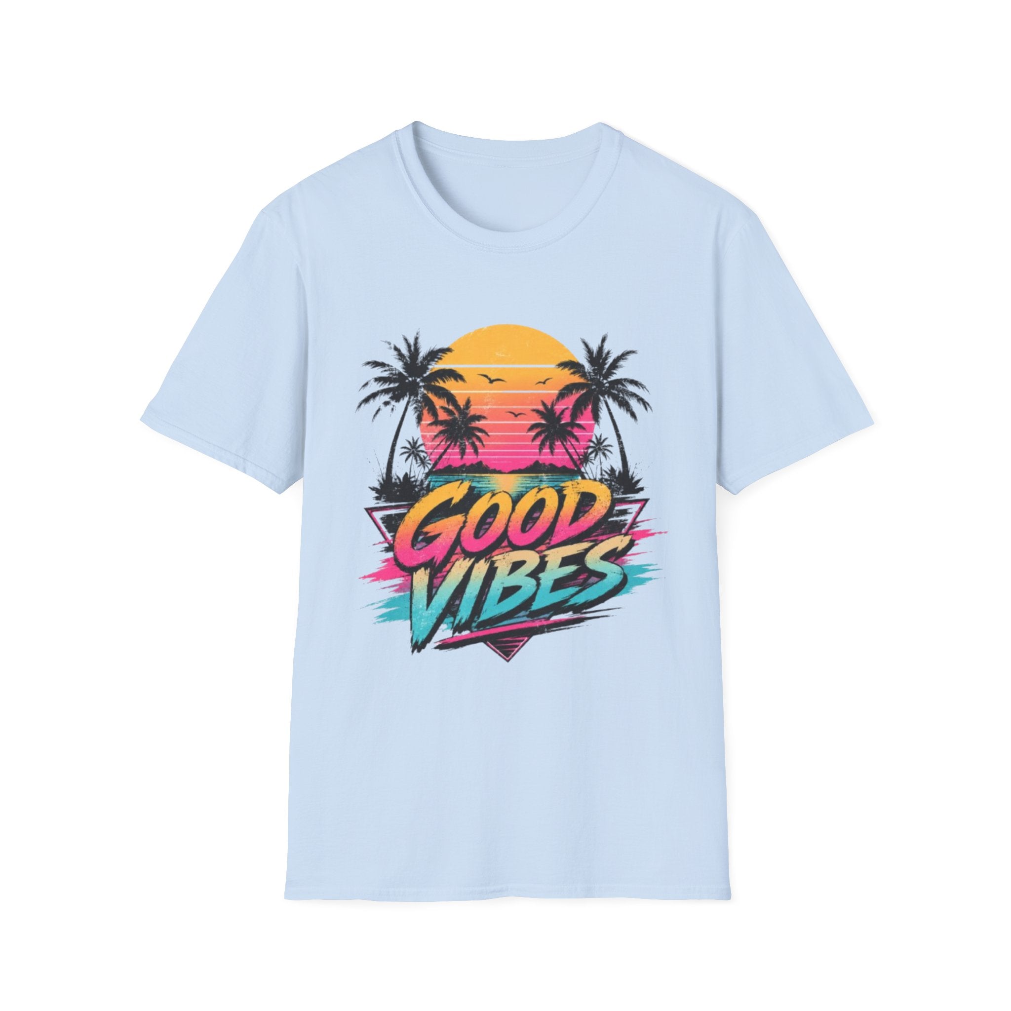 Good Vibes Palm Sunset T-Shirt