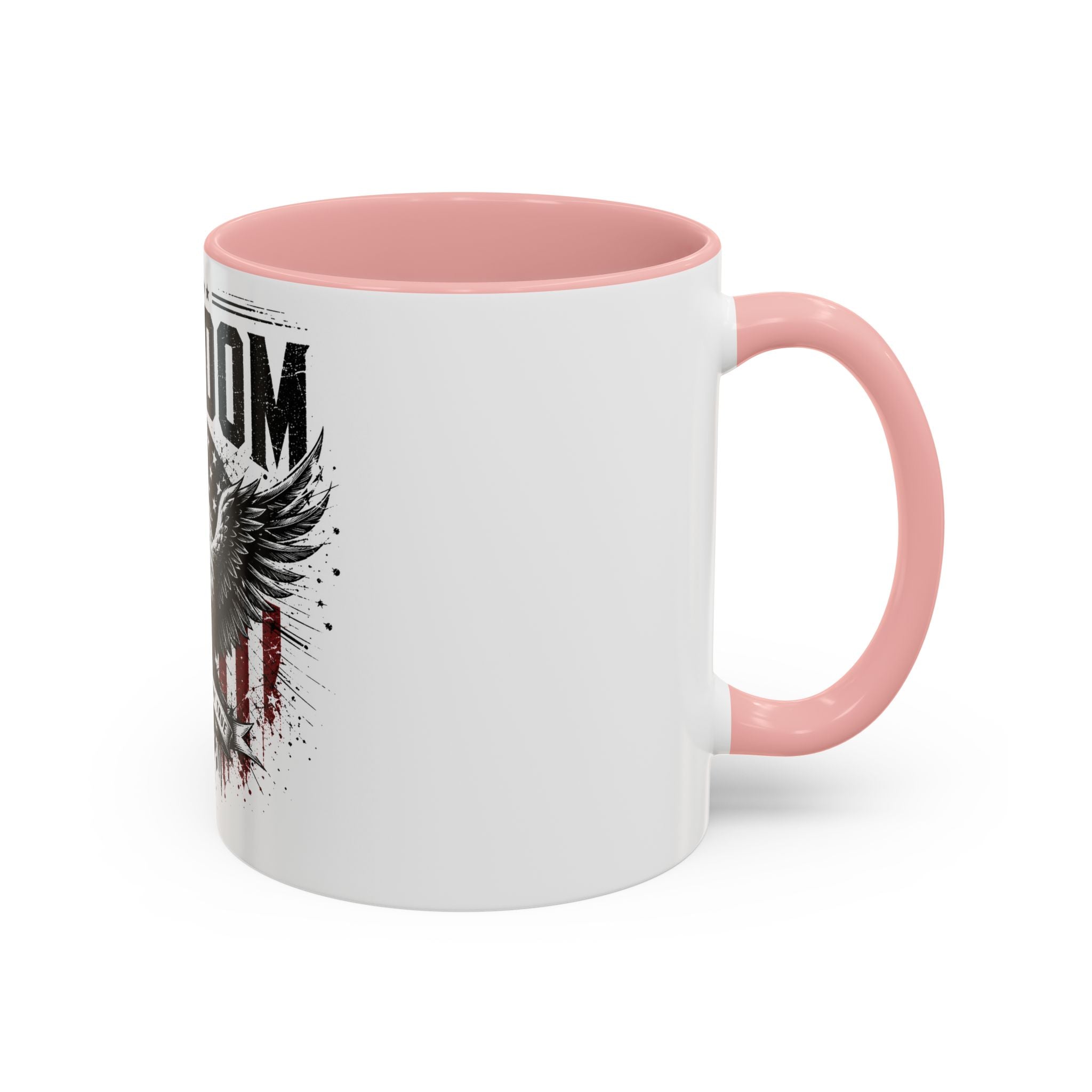 Freedom Eagle Kaffeetasse – Patriotische Americana 11/15oz Akzenttasse